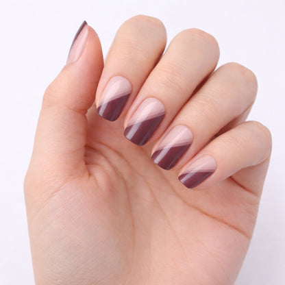 Láminas de Uñas en Gel Mora Degradé