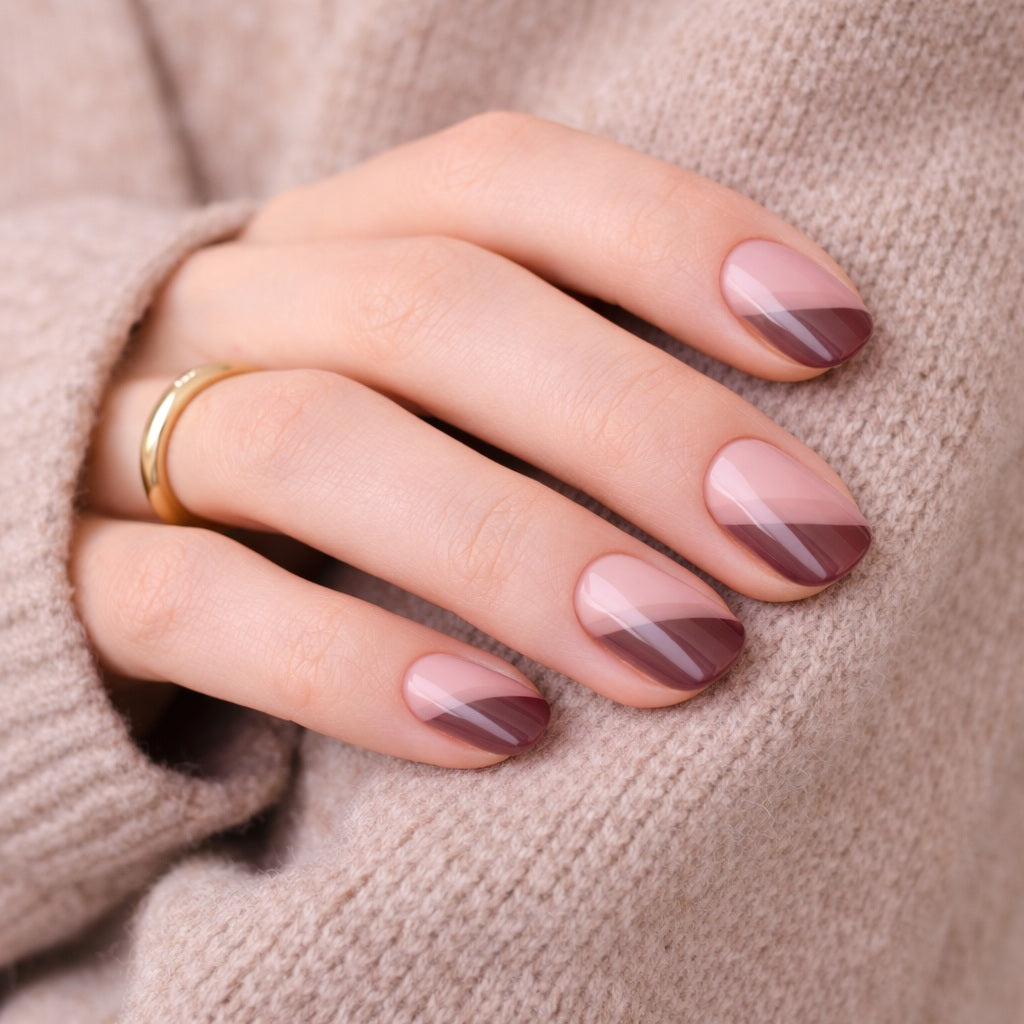 Láminas de Uñas en Gel Mora Degradé