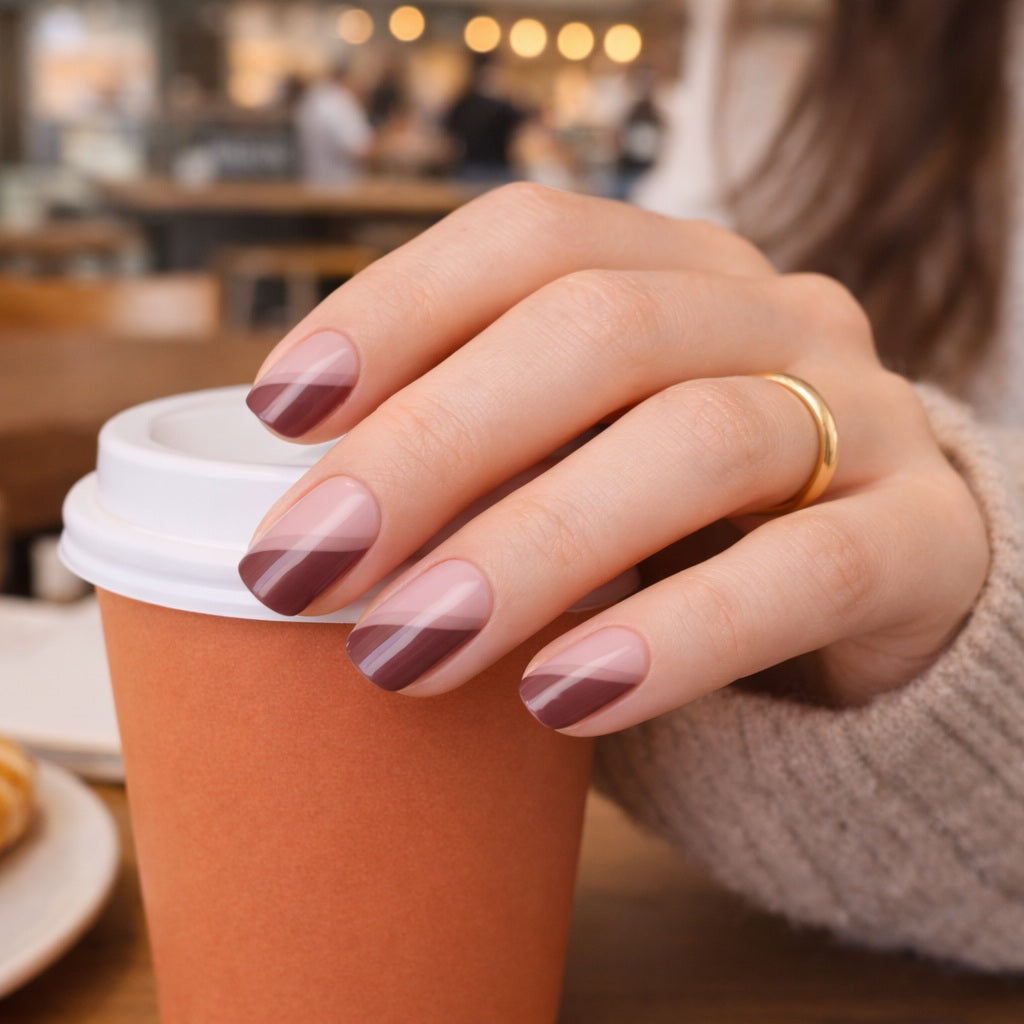 Láminas de Uñas en Gel Mora Degradé
