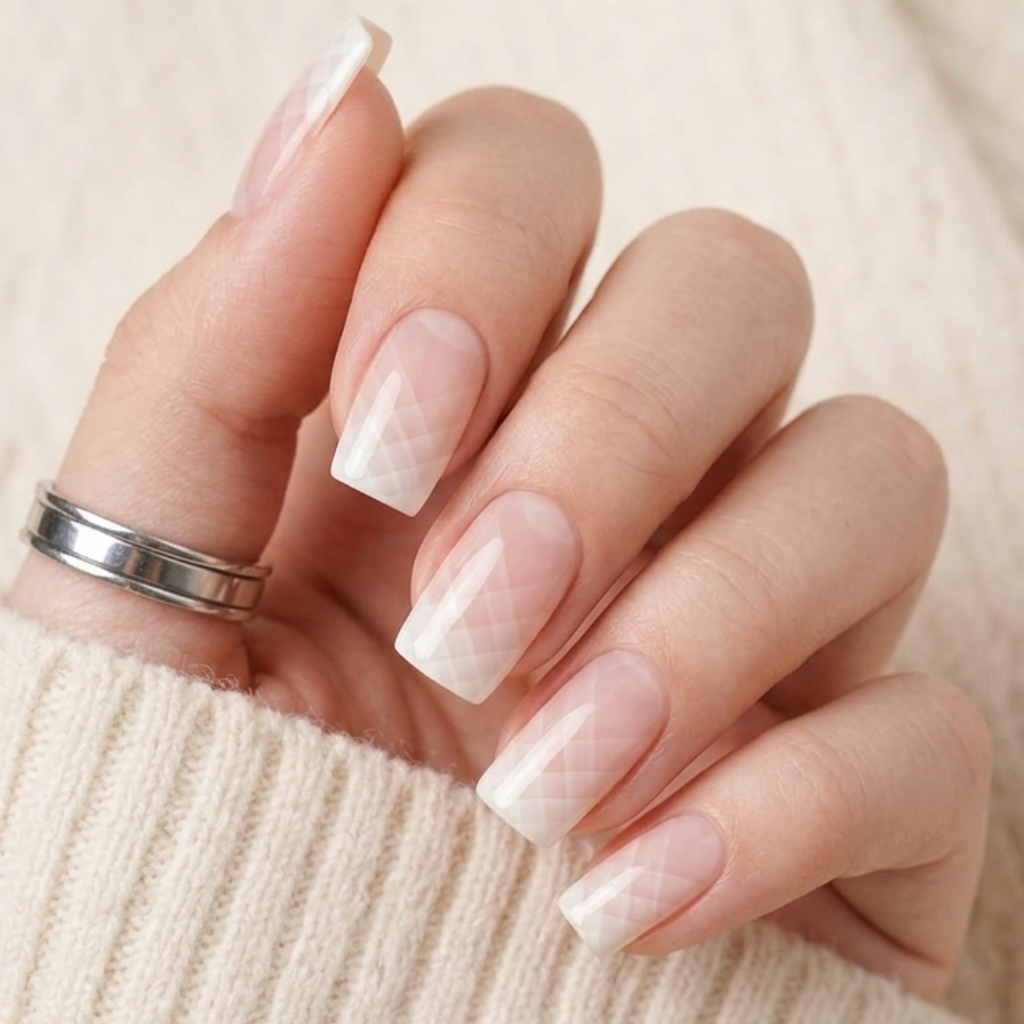 Láminas de Uñas en Gel geométrico suave