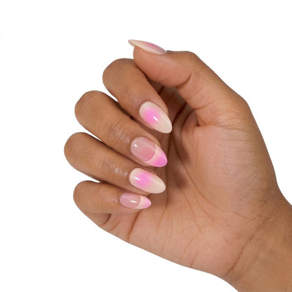 Láminas de Uñas en Gel Rosa degradé