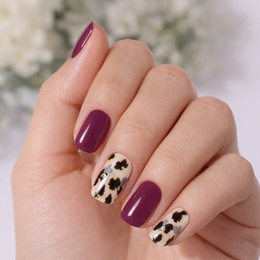 Láminas de Uñas en Gel Violeta Atelier