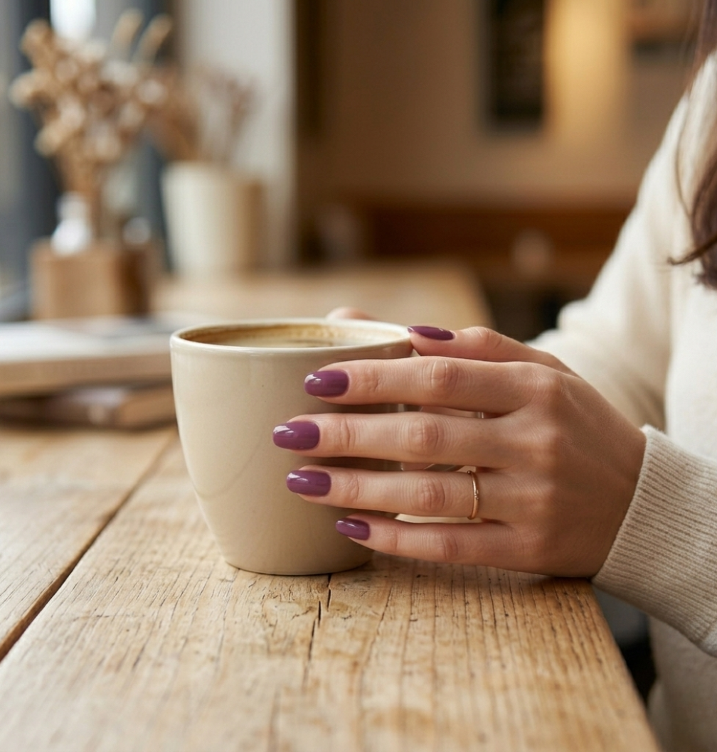 Láminas de Uñas en Gel Morado