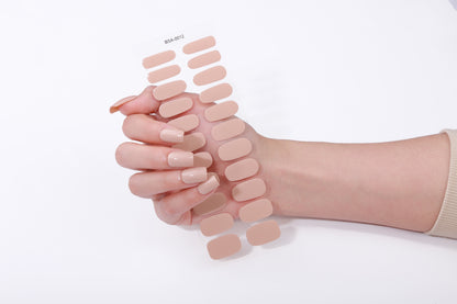 Láminas de Uñas en Gel Nude